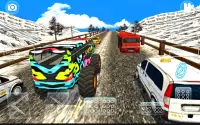 고속도로 버스 경마 2021 : 교통 빠른 버스 경주자 3d Screen Shot 7