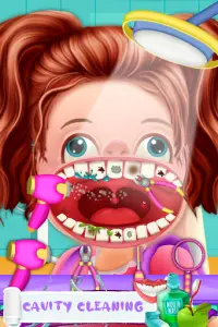 Twins Baby Dental Care Games Screen Shot 3