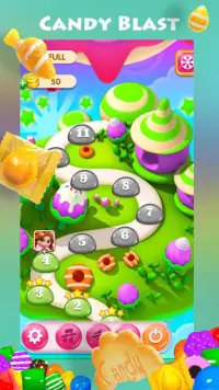 Candy Blast Storm-New levels online Screen Shot 0