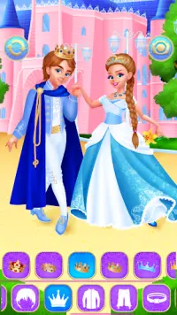 Cinderella & Prince Girls Game Screen Shot 5