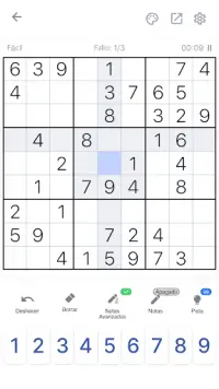 Sudoku Juegos de rompecabezas Screen Shot 0