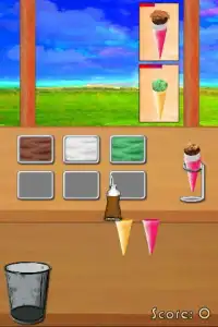 Ice cream shop gry gotowanie Screen Shot 0