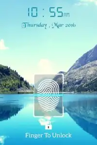 Fingerprint Lock Screen Prank Screen Shot 1