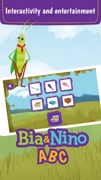 ABC Bia&Nino - First words for kids Screen Shot 2