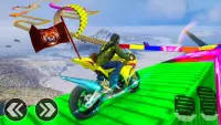 Crazy Bike Driving Simulator : 3D Stunt Game Screen Shot 4