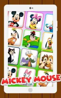 Permainan Mickey Memori Anak-Anak Screen Shot 2