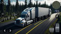 Euro Truck Driving Game Screen Shot 2