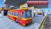 Otobüs simülatörü sürücüsü: koç sürüş oyunları Screen Shot 3