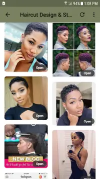 Black Girls Haircut Styles. Screen Shot 0
