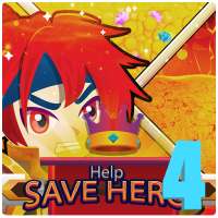 Help Princess : Hero Rescue 4 Pull Pin Save Queen