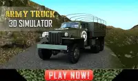 Army Truck Simulator 3D 2018 Screen Shot 0