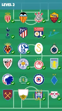 Soccer Clubs Logo Quiz Game Screen Shot 3