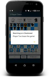 Chess for 2 (two) players Screen Shot 2