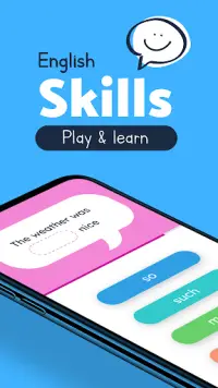 English Skills - Practicar y aprender inglés Screen Shot 0