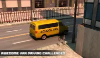 School Van Driver Simulator 3D Screen Shot 7