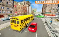 High School Super Bus Driver Simulator: 3D Game 20 Screen Shot 2