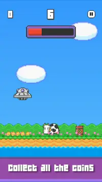 Alien Thief - 👽Cow Abduction Tap Game 🐄 Screen Shot 4