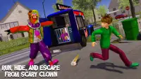 Crazy Ice Scream Clown Games 2 Screen Shot 0