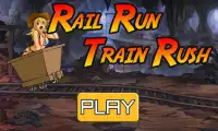 Rail Run Train Rush Screen Shot 0