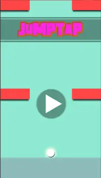 Bola saltitante, jogo simples infinito. JumpTap Screen Shot 1
