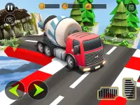트럭 스턴트 3D-실제 트럭 시뮬레이터 운전 게임 Screen Shot 7