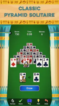 Pyramid Solitaire - Card Games Screen Shot 2