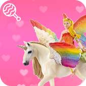 Girls Games Unicorn Rattle Toy