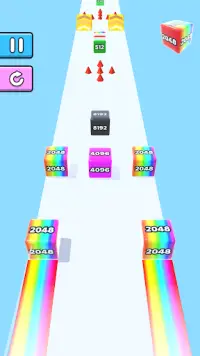 Jelly Run 2048 Screen Shot 1