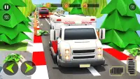 Truck Stunt 3D - เกมขับรถบรรทุกจริง Screen Shot 5
