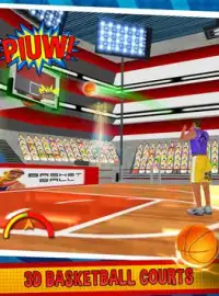 لعبة كرة السلة Screen Shot 1