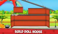 jogos de princess doll house builder para meninas Screen Shot 14