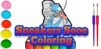 Coloring Sneaker Craft Screen Shot 0
