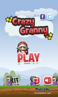 Crazy Granny - Object dropper Screen Shot 5