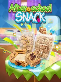 After School Snack - Chocolate Cookie, Cereal Bars Screen Shot 3