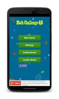 Math Challenge QR Screen Shot 0