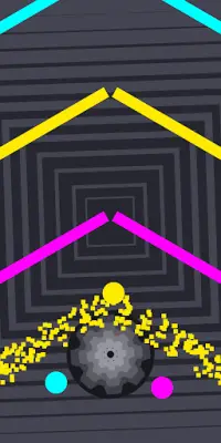 Three Dots - Fun Colour Game Screen Shot 2