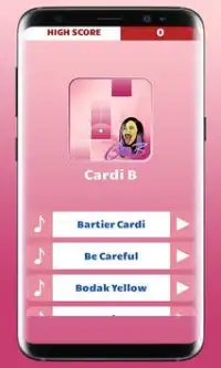 Cardi B Piano Game Screen Shot 0