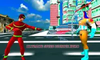 Super Lightning Speed Hero:City Mutant Battle Screen Shot 1