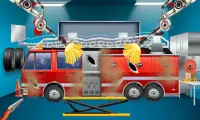 Granny Firetruck Repair Shop Game - Auto Mechanic Screen Shot 1