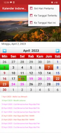 Kalender Indonesia Screen Shot 3