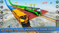 Mega Ramp Train Stunt Game Screen Shot 3
