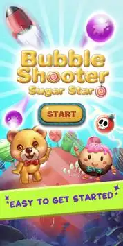 Bubble Shooter - Sugar Star Screen Shot 0