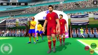 फुटबॉल लीग सॉकर गेम 3डी Screen Shot 5
