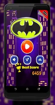Super BatBoy  jeu d'aventure de super héros infini Screen Shot 0