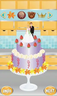 كعكة جعل لعبة- Cake Maker Screen Shot 1