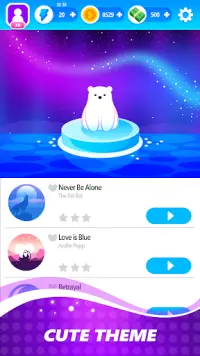 Dream Cat Piano Tiles:Kpop BTS & Anime Music Games Screen Shot 2