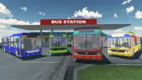 शहरी सार्वजनिक बस ट्रांसपोर्टर - परिवहन सिम्युलेटर Screen Shot 0