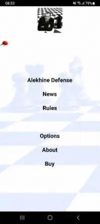Chess Alekhine Defense Screen Shot 0