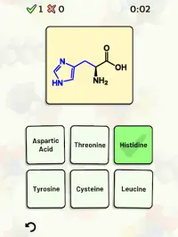 Amino Acid Quiz Screen Shot 10