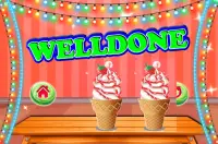 Rainbow Ice Cream Shop Cone Screen Shot 2